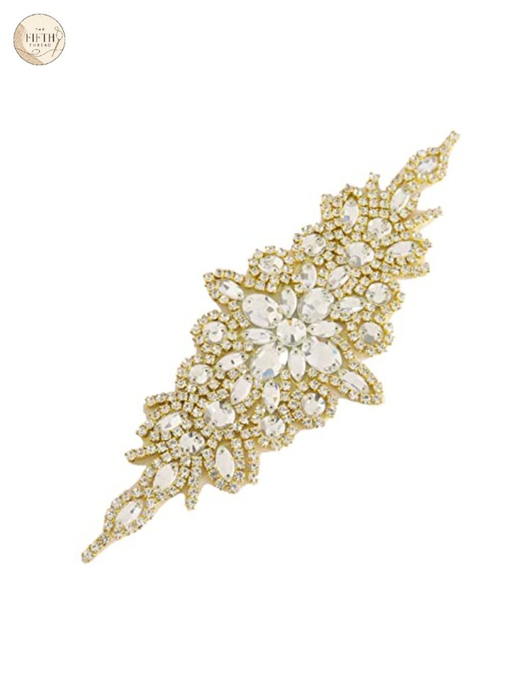 Rhinestone Bridal Belt Sash Appliques Wedding Dress Head Waist Decoration